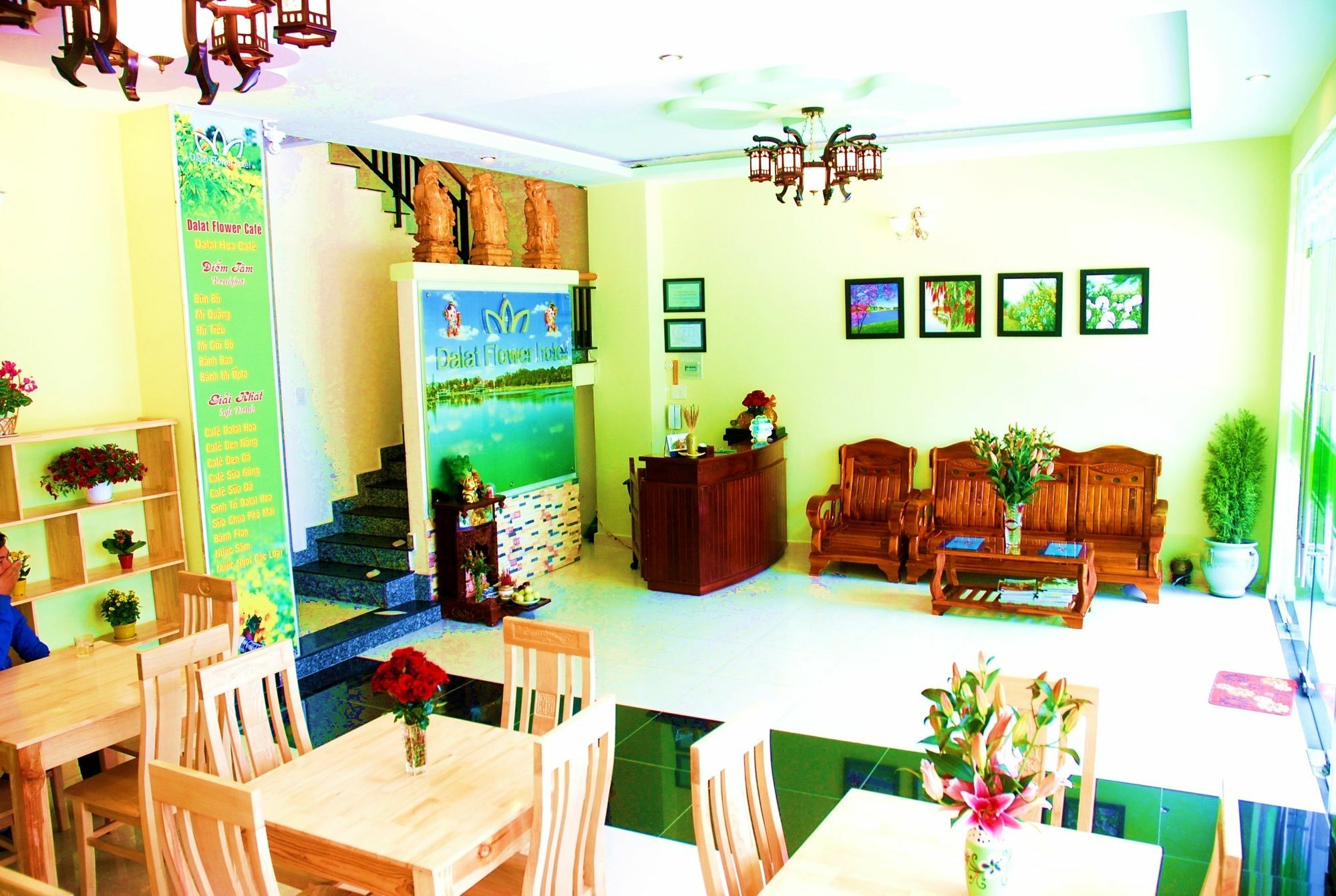 Dalat Flowery Hotel & Coffee Exterior foto